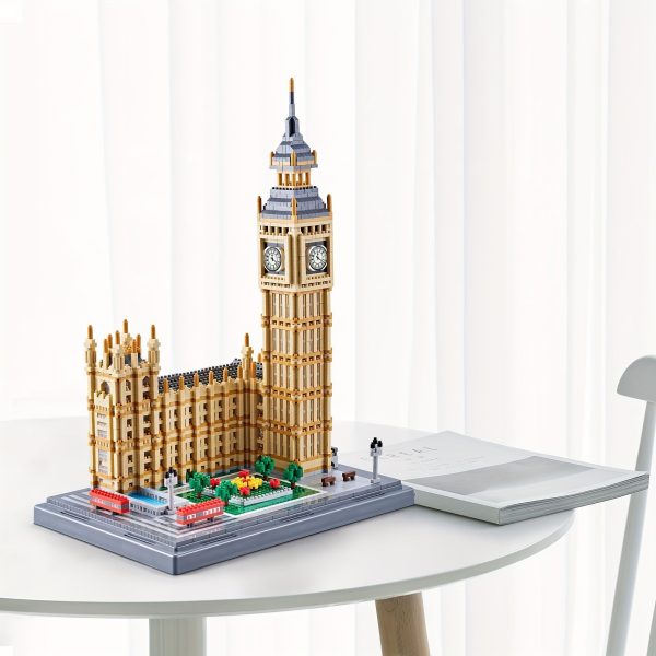 Goodsright Decor Intricate 6473-Piece London Big Ben Building Set - Ideal Gift for Architecture Lovers, Enhances Room Decor & Fosters Skill Development