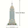Goodsright Decor "Majestic Tower" Empire State Building Micro Blocks Set - 3819 Piece Architectural Model, Perfect For Home Decor & Birthday Gifts, Ages 14+