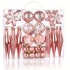 Goodsright Decor 40-Piece Christmas Decoration Set - Vibrant Balls, Ice Cones, and Snowflake Pendants for Magical Tree Display and Holiday Party Decor - Exclusively Designed for the Festive Season