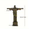Goodsright Decor 1pc Brazilian Landmark Tourist Building Model Ornament, Iron Crafts Decoration Living Room Restaurant Holiday Gift Souvenir