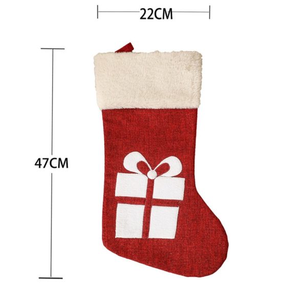 Goodsright Decor 4pcs, Christmas Socks, Christmas Gift Bag Candy Bag, Christmas Decoration Supplies, Christmas Pendant Christmas Tree Hanging Ornament, Scene Decor, Festivals Decor, Room Decor, Home Decor, Offices Decor, Theme Party Decor, Christmas Decor