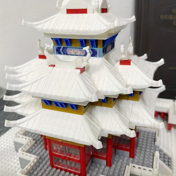 Goodsright Decor 2800pcs World Famous Buildings Chinese Palace Model Building Blocks Set, Living Room Model Ornaments, Holiday Gifts