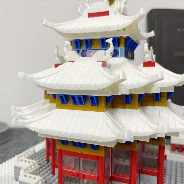 Goodsright Decor 2800pcs World Famous Buildings Chinese Palace Model Building Blocks Set, Living Room Model Ornaments, Holiday Gifts