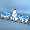 Goodsright Decor 2800pcs World Famous Building Collage Micro-particle Building Model Building Blocks, Family Model Ornaments, Holiday Gifts