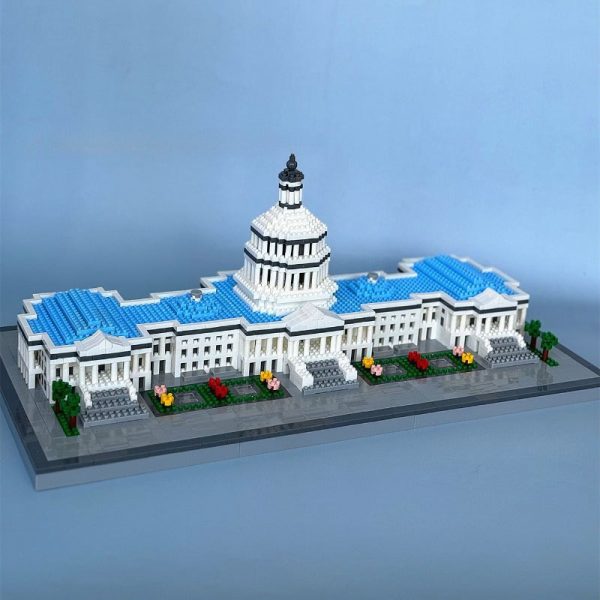 Goodsright Decor 2800pcs World Famous Building Collage Micro-particle Building Model Building Blocks, Family Model Ornaments, Holiday Gifts