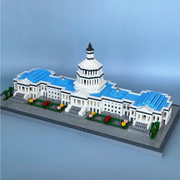 Goodsright Decor 2800pcs World Famous Building Collage Micro-particle Building Model Building Blocks, Family Model Ornaments, Holiday Gifts