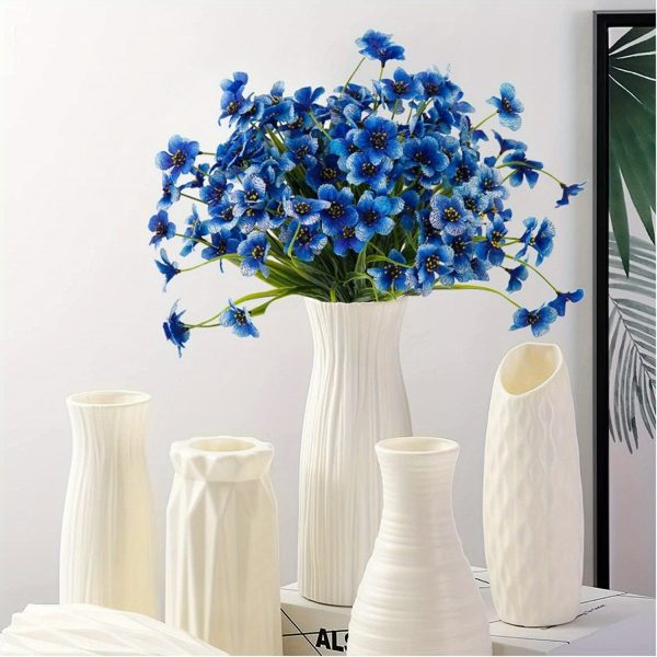 Goodsright Decor 252pcs, Fashionable And Beautiful Violet Artificial Flowers.wedding.photo Shoot.living Room, Dining Room, Bedroom, Study, Office.indoor And Outdoor Holiday Party Decoration Flowers, Anti-UV