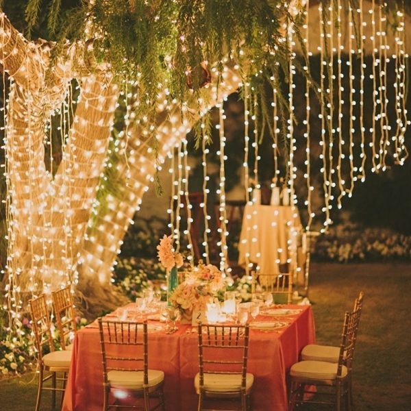 Goodsright Decor 1pc Warm White Curtain Light - 300 LED String for Windows, Cozy Illumination for Wedding & Christmas Decor