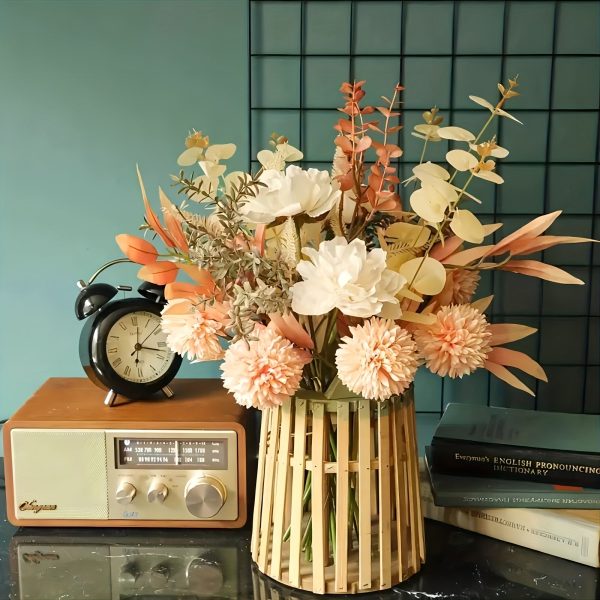 Goodsright Decor Elegant Versatile Hydrangea Silk Flower Decor - Seasonless Living Room Centerpiece, Ideal for All Holidays & Easy Maintenance