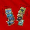 Goodsright Decor 8-Piece Vintage Oil Painting Bookmark Set - Creative Metal Badge Pendants, Perfect For Birthday & Gratitude Gifts