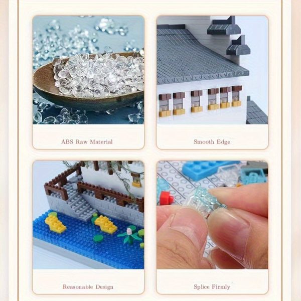 Goodsright Decor 2000+ Piece Hangzhou West Lake Architectural Model - A Masterpiece Challenge for Aspiring Architects and Enthusiasts - Creative, Educational Gift Sparking Imagination and Problem-Solving Skills
