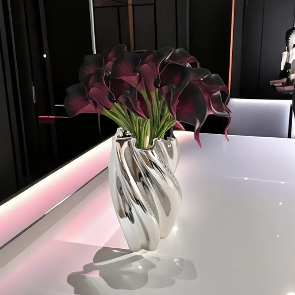 Goodsright Decor 12pcs Real Touch Artificial Calla Lily Flowers Bouquet - Lifelike Decor for Wedding Party, Living Room, Bedroom, Dining Table, Office - Perfect Mothers Day Gift or Any Occasion