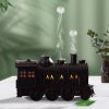 Goodsright Decor Adorable Train Shape Aroma Diffuser Humidifier - Invigorating Fragrance & Ring Jellyfish Humidification - Soothing Home Aroma Solution with Key-type Two-speed Control