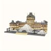 Goodsright Decor Louvre Replica 3377pcs Building Blocks - Educational DIY Model Kit for Adults | Stress-Relief 3D Puzzle | Collector's Display Set