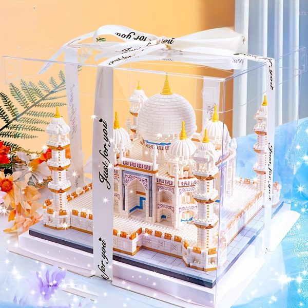 Goodsright Decor Building Blocks Taj Mahal Castle High Difficult Huge Shape Assembled Building Educational Toys