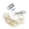 Goodsright Decor 1pc Warm White Curtain Light - 300 LED String for Windows, Cozy Illumination for Wedding & Christmas Decor