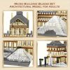 Goodsright Decor Louvre Replica 3377pcs Building Blocks - Educational DIY Model Kit for Adults | Stress-Relief 3D Puzzle | Collector's Display Set