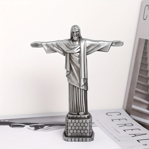 Goodsright Decor 1pc Brazilian Landmark Tourist Building Model Ornament, Iron Crafts Decoration Living Room Restaurant Holiday Gift Souvenir