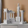 Goodsright Decor 1pc Exquisite Classic Roman Architecture Model Ornament - Beautiful Desk Accessory for Elegant Decoration - Suitable for Living Room, Bedroom, Office, Study, and More