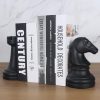 Goodsright Decor Decorative Bookends Chess Bookends, Book Shelf Decor Book Ends for Heavy Books, Heavy Bookends Book Stoppers for Desk Decoration, Unique Bookends Decor for Office Home (Chess Bookends)