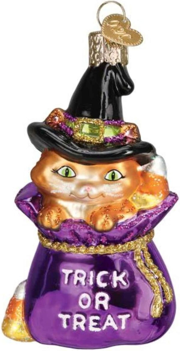Goodsright Decor Old World Christmas Halloween Decorations Glass Blown Ornaments for Christmas Tree Mr. Bones, 26066