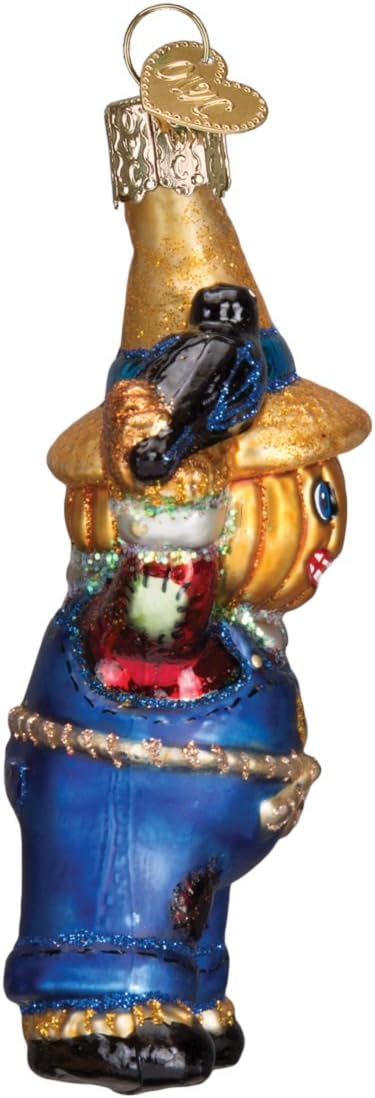Goodsright Decor Old World Christmas Halloween Decorations Glass Blown Ornaments for Christmas Tree Mr. Bones, 26066