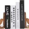 Goodsright Decor Book Ends Decorative,Bird Wooden Book Holder for Shelves,Non-Skid Book Stoppers for Home Decor, Wood Decorative Bookends,Vintage Unique Book Ends for Office Home (1Pair/2Piece)