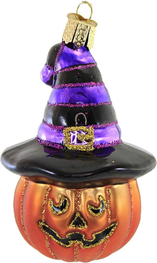Goodsright Decor Old World Christmas Halloween Decorations Glass Blown Ornaments for Christmas Tree Mr. Bones, 26066