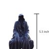 Goodsright Decor Resin Tabletop Gothic Decor Sitting Statue, Resin Statue Gothic Decor, Fits On Sturdy Shelf and Has A Cool Mystic Look 5.1 Inch