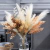 Goodsright Decor 1 Bundles Artificial Flowers Fake Plants Arrangements Wedding Bouquets Decorations Plastic Floral Bouquets Table Centerpieces for Home Kitchen Garden Party D??cor Bouquets