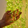 Goodsright Decor Enchanting Willow LED Curtain Lights, 1 Pack of 100, USB-Powered with 8 Twinkling Modes - Versatile Decor for Christmas, Weddings, Parties, Bedrooms, and New Year Ambiance