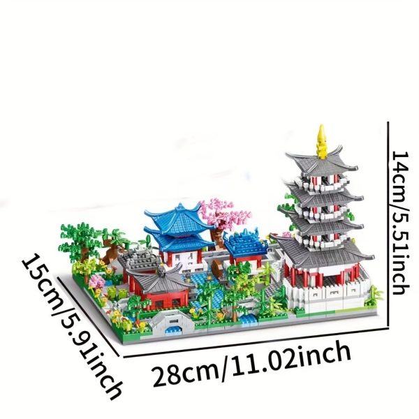 Goodsright Decor 2000+ Piece Hangzhou West Lake Architectural Model - A Masterpiece Challenge for Aspiring Architects and Enthusiasts - Creative, Educational Gift Sparking Imagination and Problem-Solving Skills