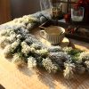 Goodsright Decor 1pc 70.87 Inch High-quality Christmas Wreath Made Of Artificial Grape Vines, Hanging Flower Wreaths, Christmas Decoration, Home Christmas Fireplace Door Decoration