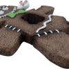 Goodsright Decor Gingerbread Man Zombie Monster Cookie Oh Snap! Broken Leg Ugly Halloween Christmas Tree Ornament