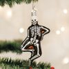 Goodsright Decor Old World Christmas Halloween Decorations Glass Blown Ornaments for Christmas Tree Mr. Bones, 26066