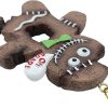 Goodsright Decor Gingerbread Man Zombie Monster Cookie Oh Snap! Broken Leg Ugly Halloween Christmas Tree Ornament