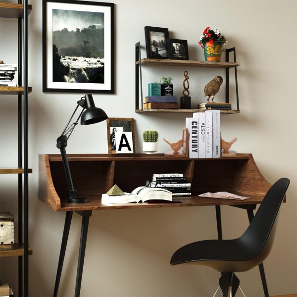 Goodsright Decor Book Ends Decorative,Bird Wooden Book Holder for Shelves,Non-Skid Book Stoppers for Home Decor, Wood Decorative Bookends,Vintage Unique Book Ends for Office Home (1Pair/2Piece)