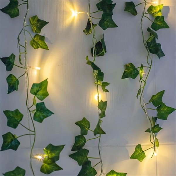 Goodsright Decor Magical 5m Leaf Fairy LED String Lights - Battery Operated for Easy Decor in Home, Garden, & Events, Ideal Gift