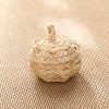 Goodsright Decor 6 Pcs Twisted Straw Pumpkins: Festive Christmas Tree Ornaments, Thanksgiving Decor, Creative Gifts - No Electricity Required