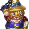 Goodsright Decor Old World Christmas Halloween Decorations Glass Blown Ornaments for Christmas Tree Mr. Bones, 26066