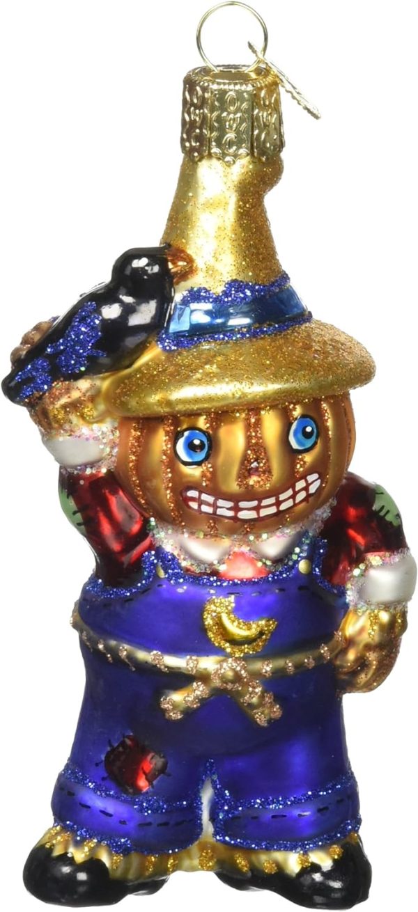Goodsright Decor Old World Christmas Halloween Decorations Glass Blown Ornaments for Christmas Tree Mr. Bones, 26066