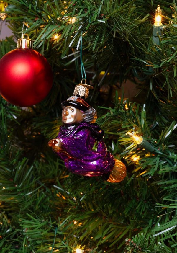 Goodsright Decor Old World Christmas Halloween Decorations Glass Blown Ornaments for Christmas Tree Mr. Bones, 26066