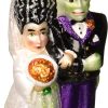 Goodsright Decor Old World Christmas Halloween Decorations Glass Blown Ornaments for Christmas Tree Mr. Bones, 26066
