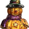 Goodsright Decor Old World Christmas Halloween Decorations Glass Blown Ornaments for Christmas Tree Mr. Bones, 26066