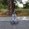 Goodsright Decor Resin Tabletop Gothic Decor Sitting Statue, Resin Statue Gothic Decor, Fits On Sturdy Shelf and Has A Cool Mystic Look 5.1 Inch