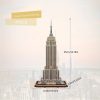 Goodsright Decor Empire State Building 3D Puzzle Diorama Kit - Architectural Model for Adults, DIY Handmade Assembly, Educational Birthday & Holiday Gift
