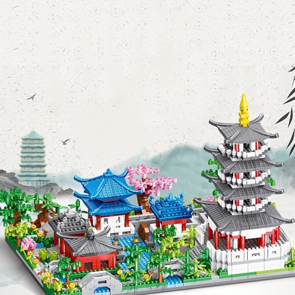 Goodsright Decor 2000+ Piece Hangzhou West Lake Architectural Model - A Masterpiece Challenge for Aspiring Architects and Enthusiasts - Creative, Educational Gift Sparking Imagination and Problem-Solving Skills