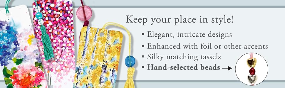 Peter Pauper Press. Beaded Bookmarks