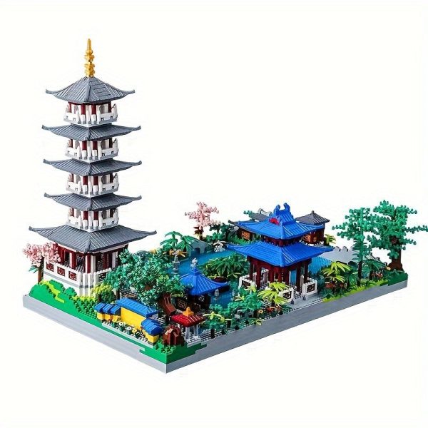 Goodsright Decor 2000+ Piece Hangzhou West Lake Architectural Model - A Masterpiece Challenge for Aspiring Architects and Enthusiasts - Creative, Educational Gift Sparking Imagination and Problem-Solving Skills