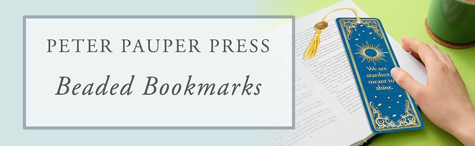 Peter Pauper Press. Beaded Bookmarks